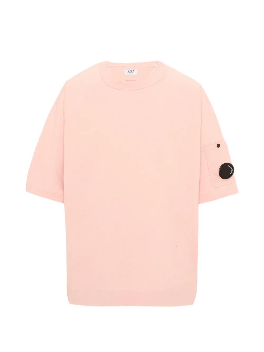 C.P. Company Kids lens-detail raglan-sleeve T-shirt - Rosa