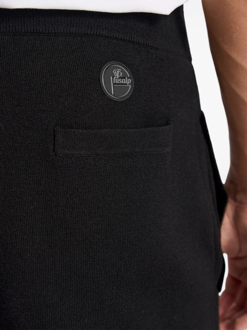 Fusalp Gaston trainingsbroek met bies-detail Zwart