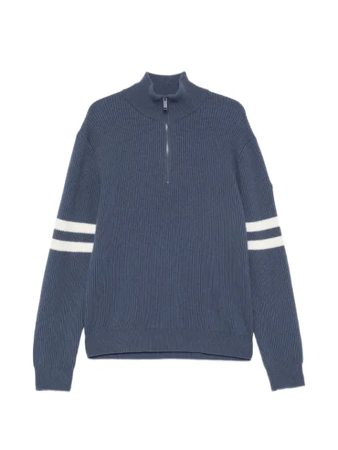 Canada Goose striped quarter-zip sweater
