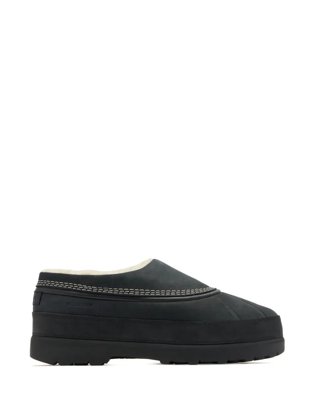 SOREL Ambler suede contrast-stitch mules - Nero