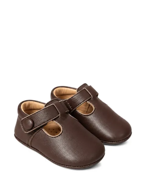 Eli1957   T-bar leather ballet flats
