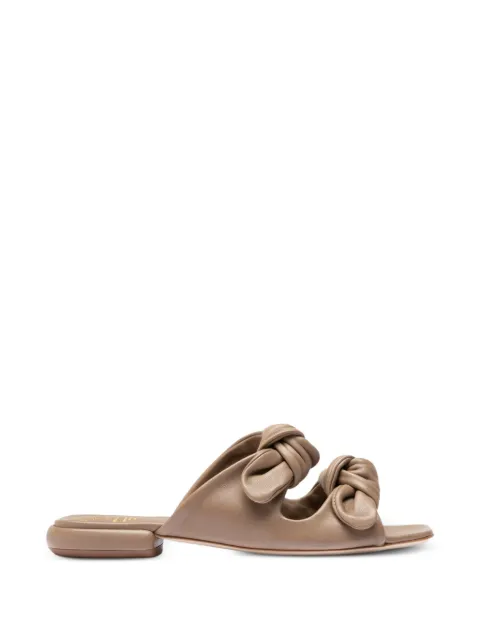 Officine Creative Suki knotted leather flat sandals