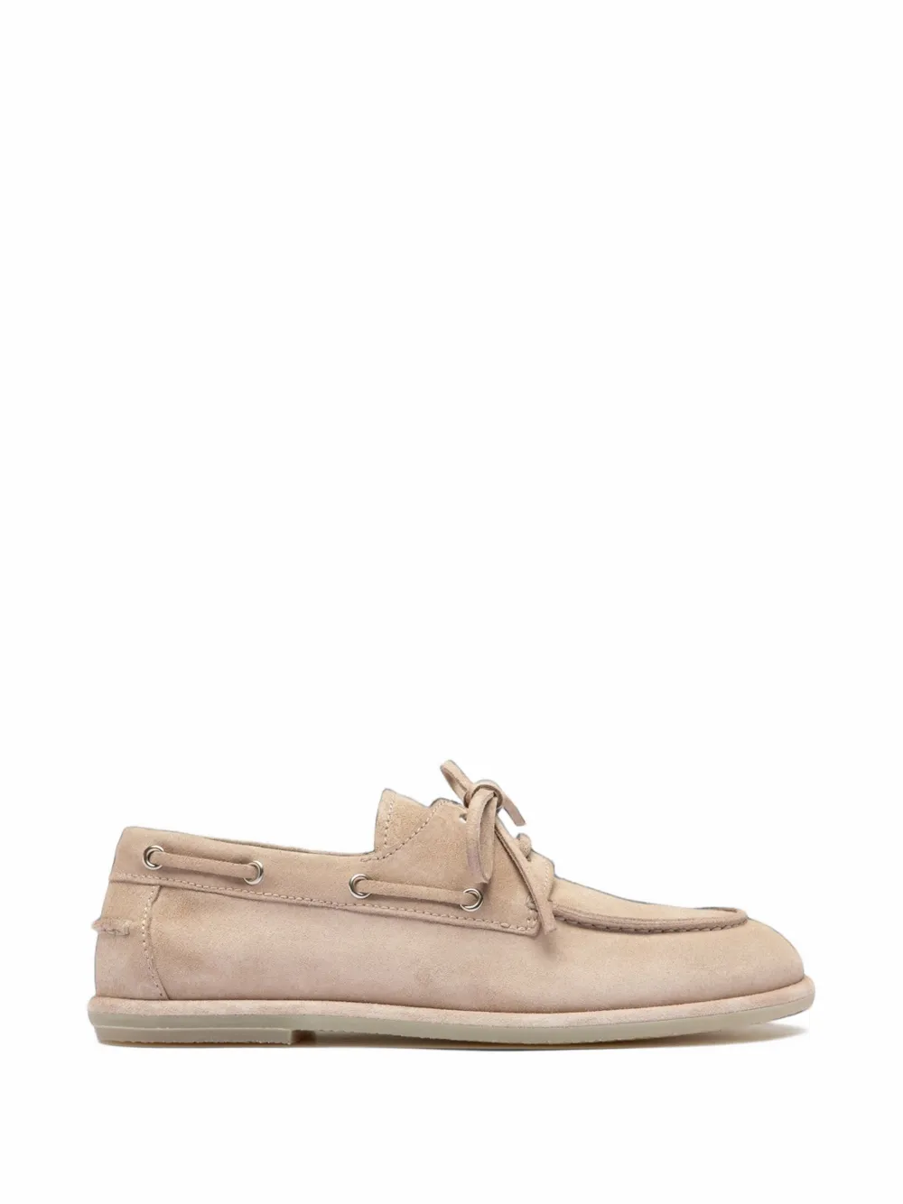 Officine Creative Love 101 lace-up suede loafers - Toni neutri