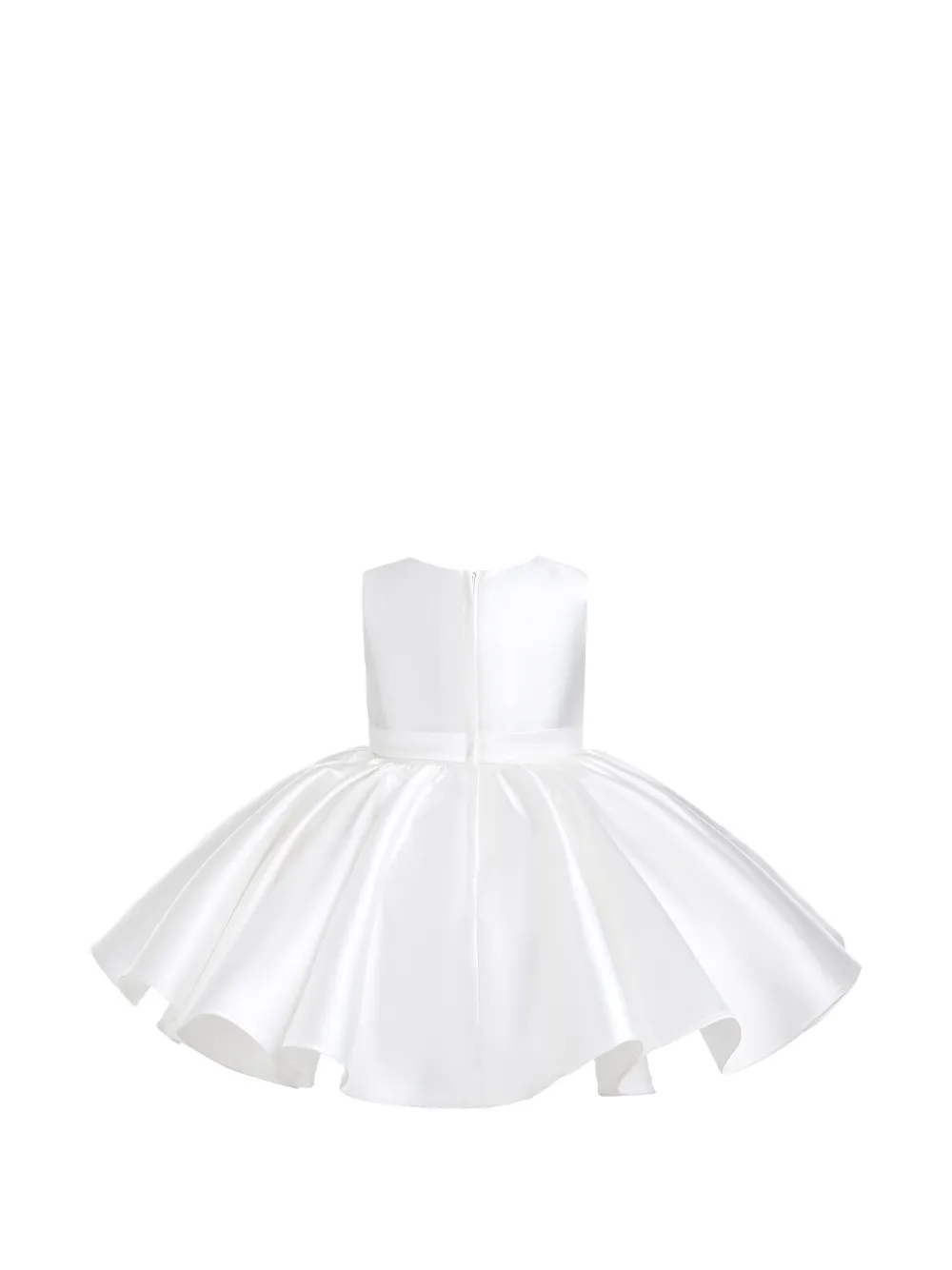 Tulleen Sabina jurk met strikdetail Wit