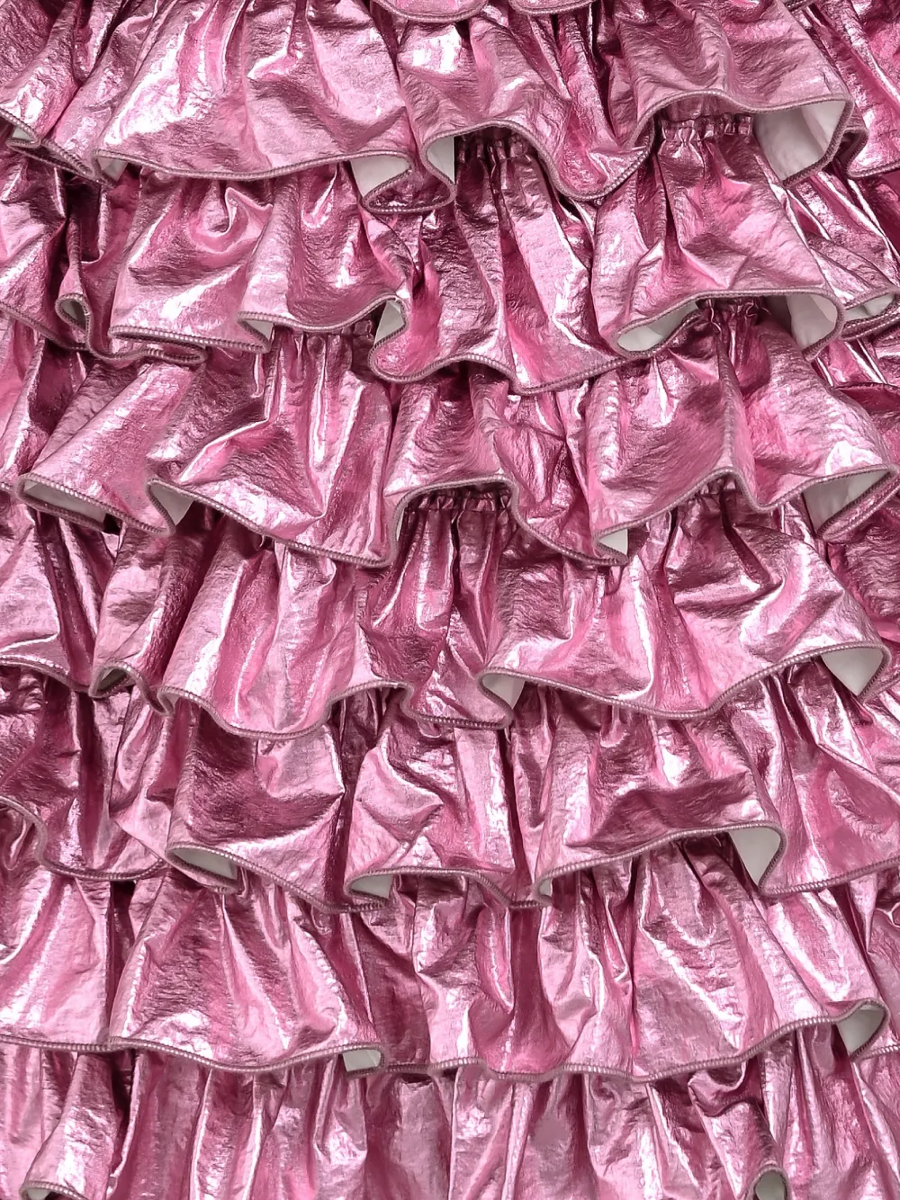 Mimi Tutu Valeriane gelaagde jurk met ruches Roze