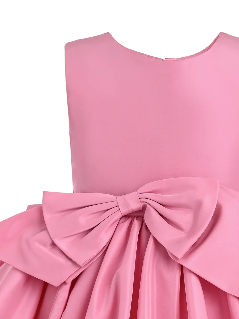 Tulleen Kalina jurk met strikdetail Roze