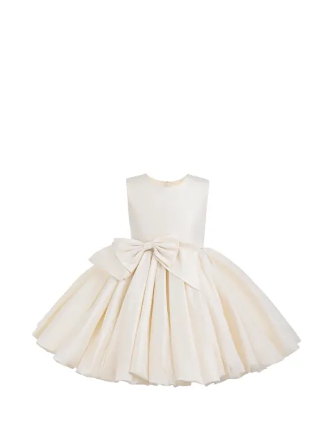 Tulleen Kalina bow-detail pleated dress