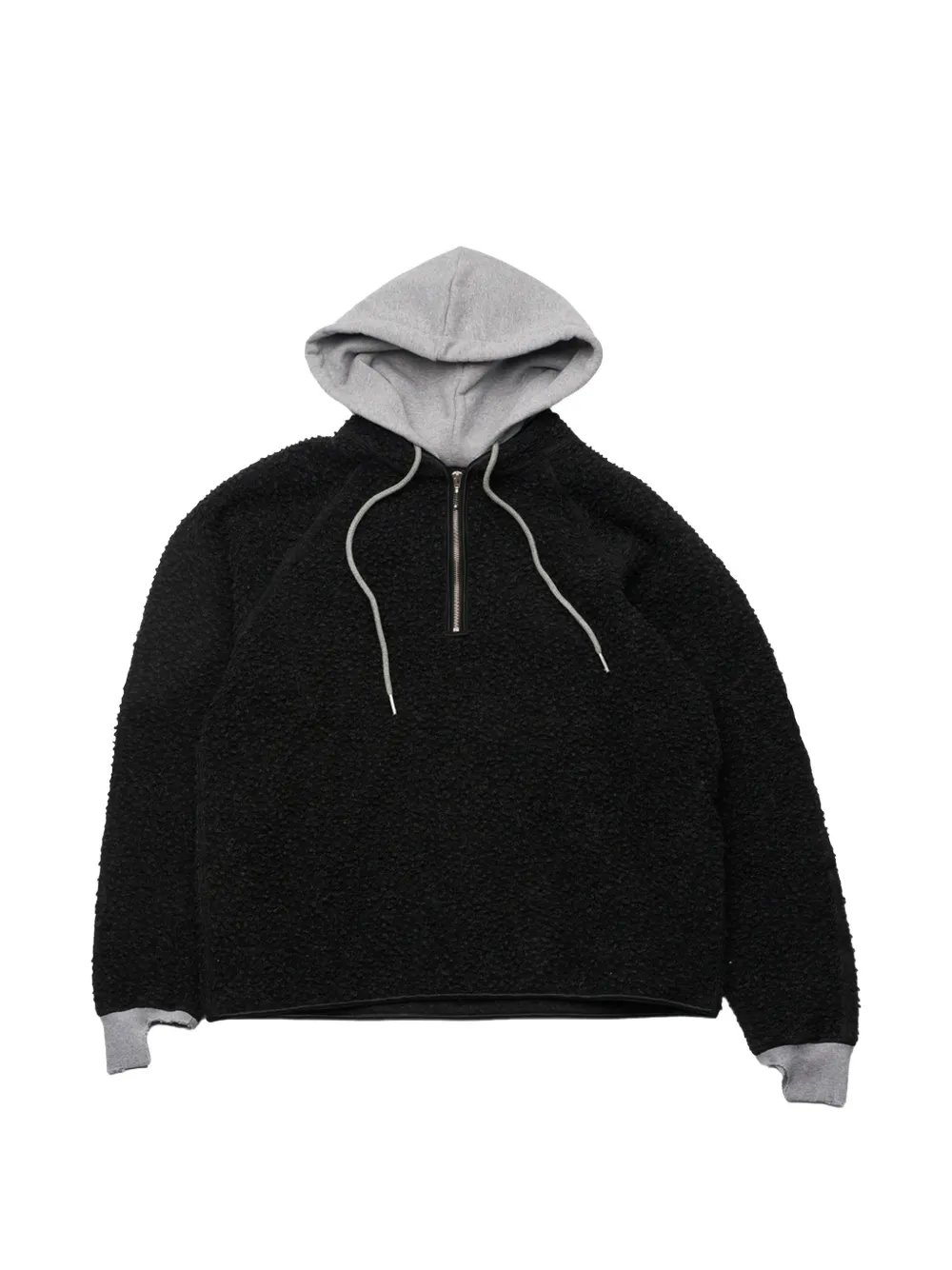 Stockholm Surfboard Club bouclé quarter-zip hoodie