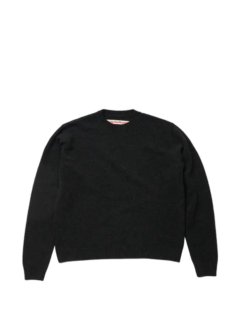 Stockholm Surfboard Club logo-print crew-neck sweater