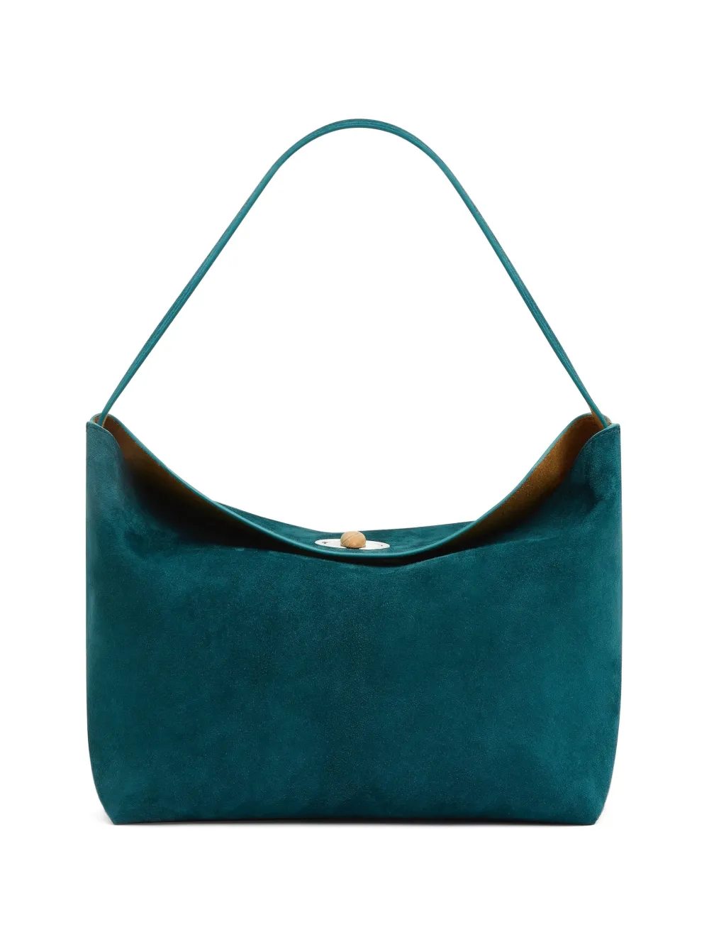 Christopher Esber Picture Jasper suede shoulder bag - Verde