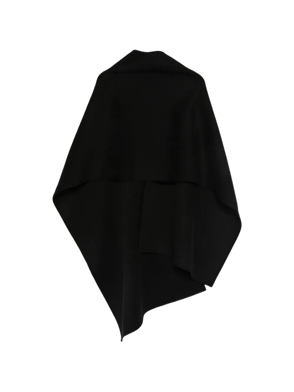 Almada Label Colette asymmetric cape - Schwarz
