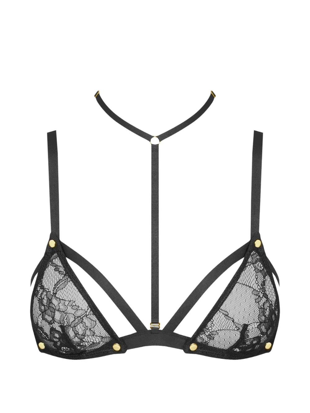 SCANDALE Jeux Magnétiques harness bra - Noir SCANDALE Jeux Magnétiques harness bra - Noir