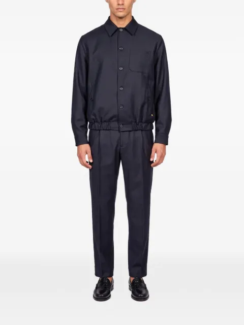 Greyed Domi elasticated-hem shirt jacket