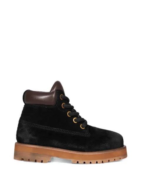 PDF Strada low suede panelled ankle boots