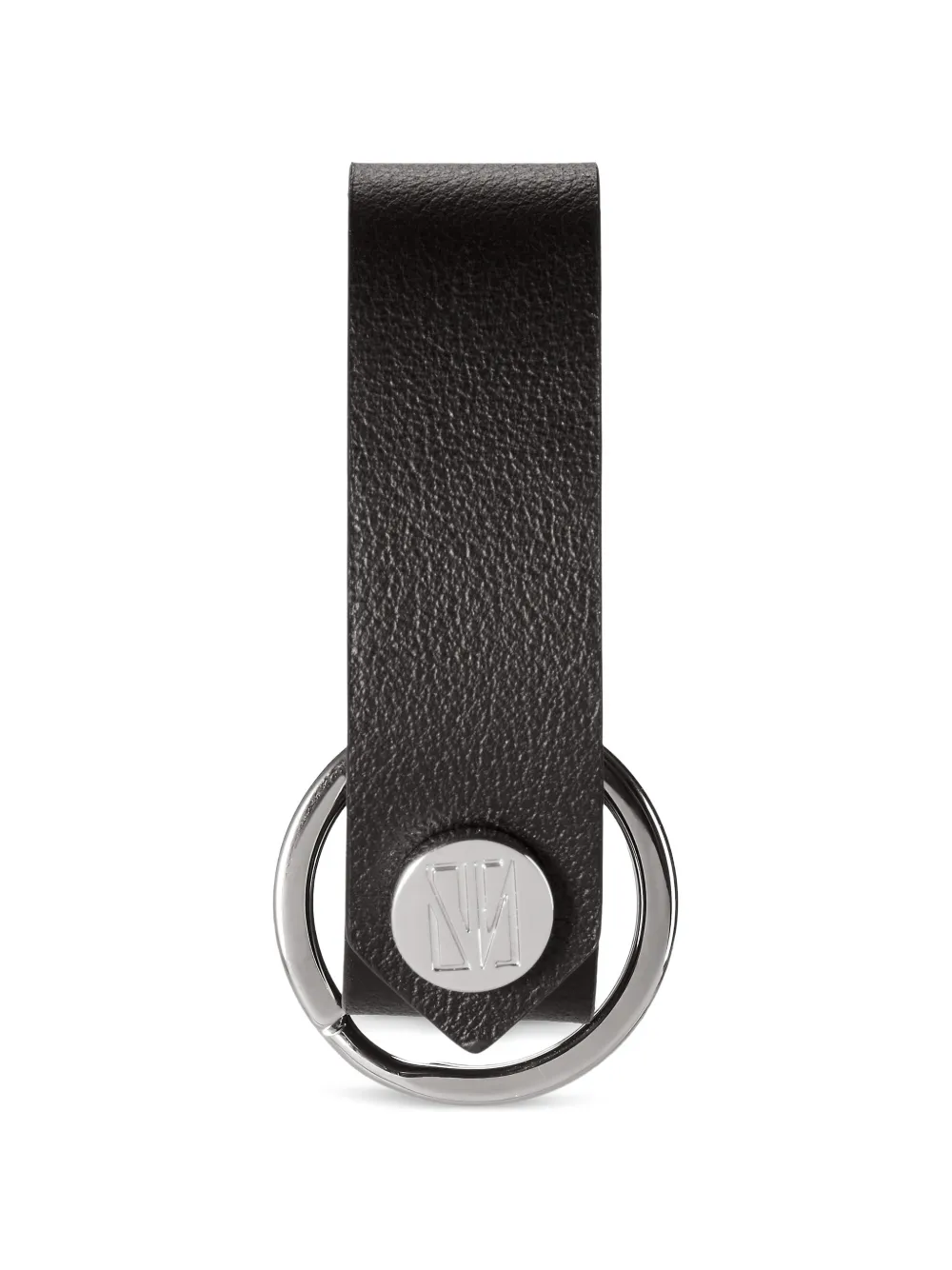 SABOTEUR leather belt clip - Nero