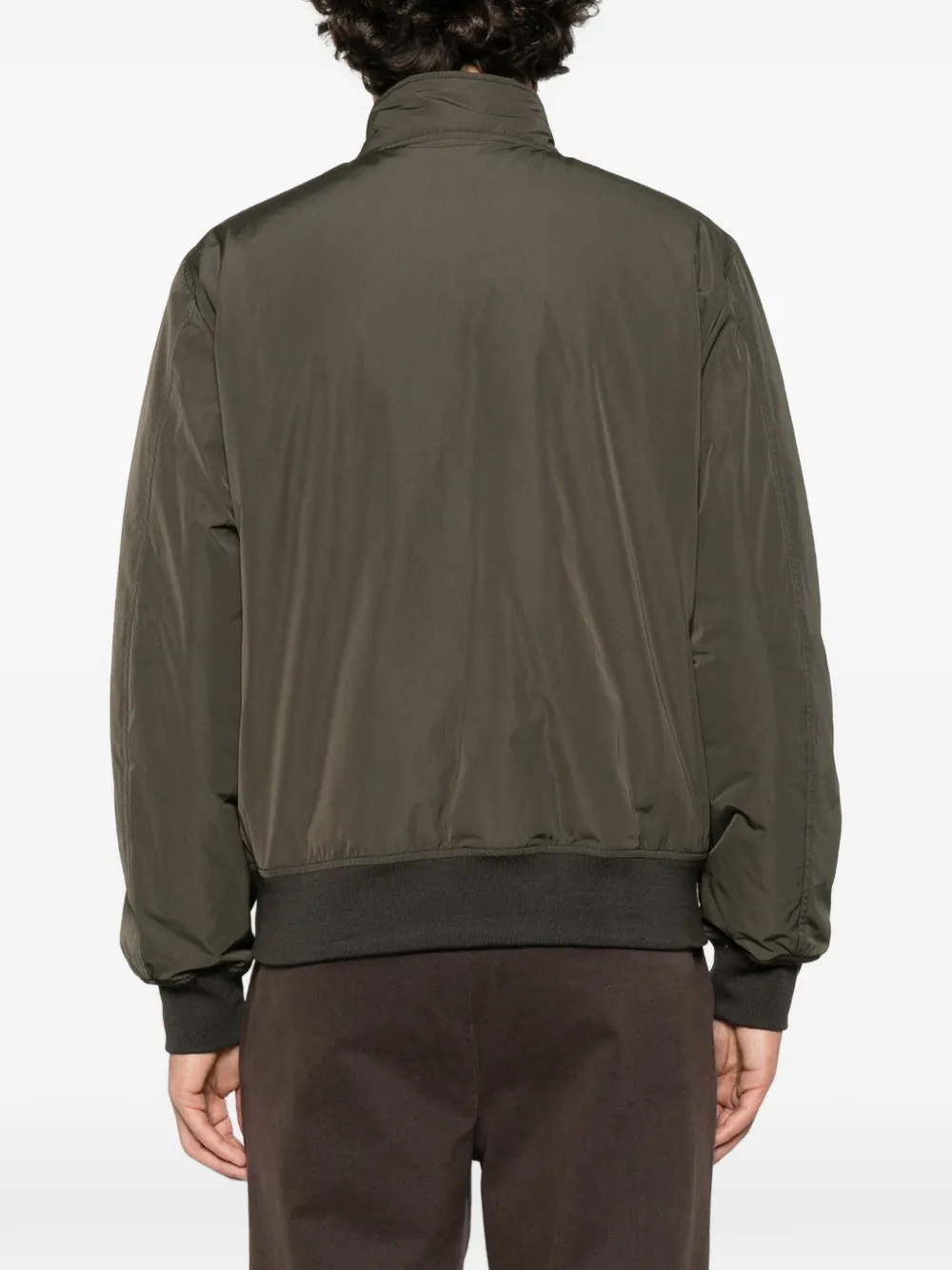 ASPESI high-neck bomber jacket Groen