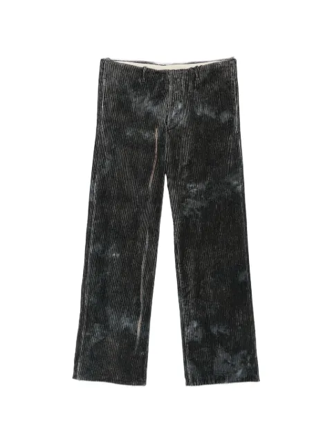 kang faded corduroy trousers