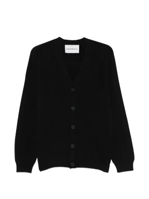 AMARÁNTO V-neck button-fastening cardigan