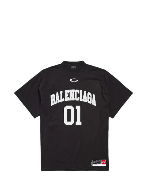 Balenciaga basketball series - oversized T-shirt in black