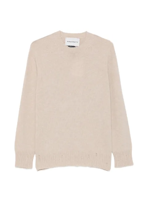 AMARÁNTO crew-neck sweater