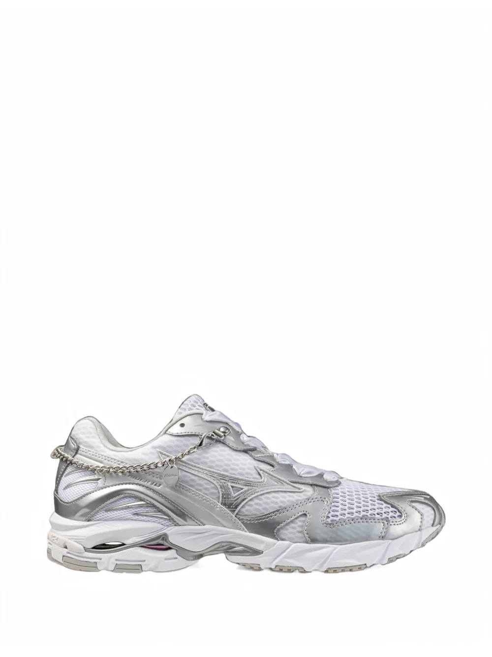 Mizuno Wave Rider 10 Jewel "CloudScape/Silver/Tradewinds" sneakers - Blanc Mizuno Wave Rider 10 Jewel "CloudScape/Silver/Tradewinds" sneakers - Blanc