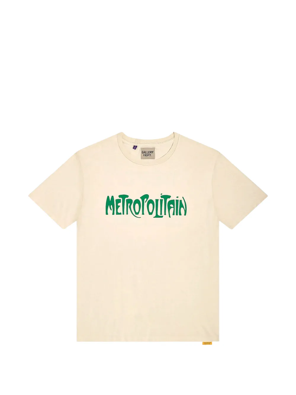 GALLERY DEPT. logo-print cotton T-shirt Beige