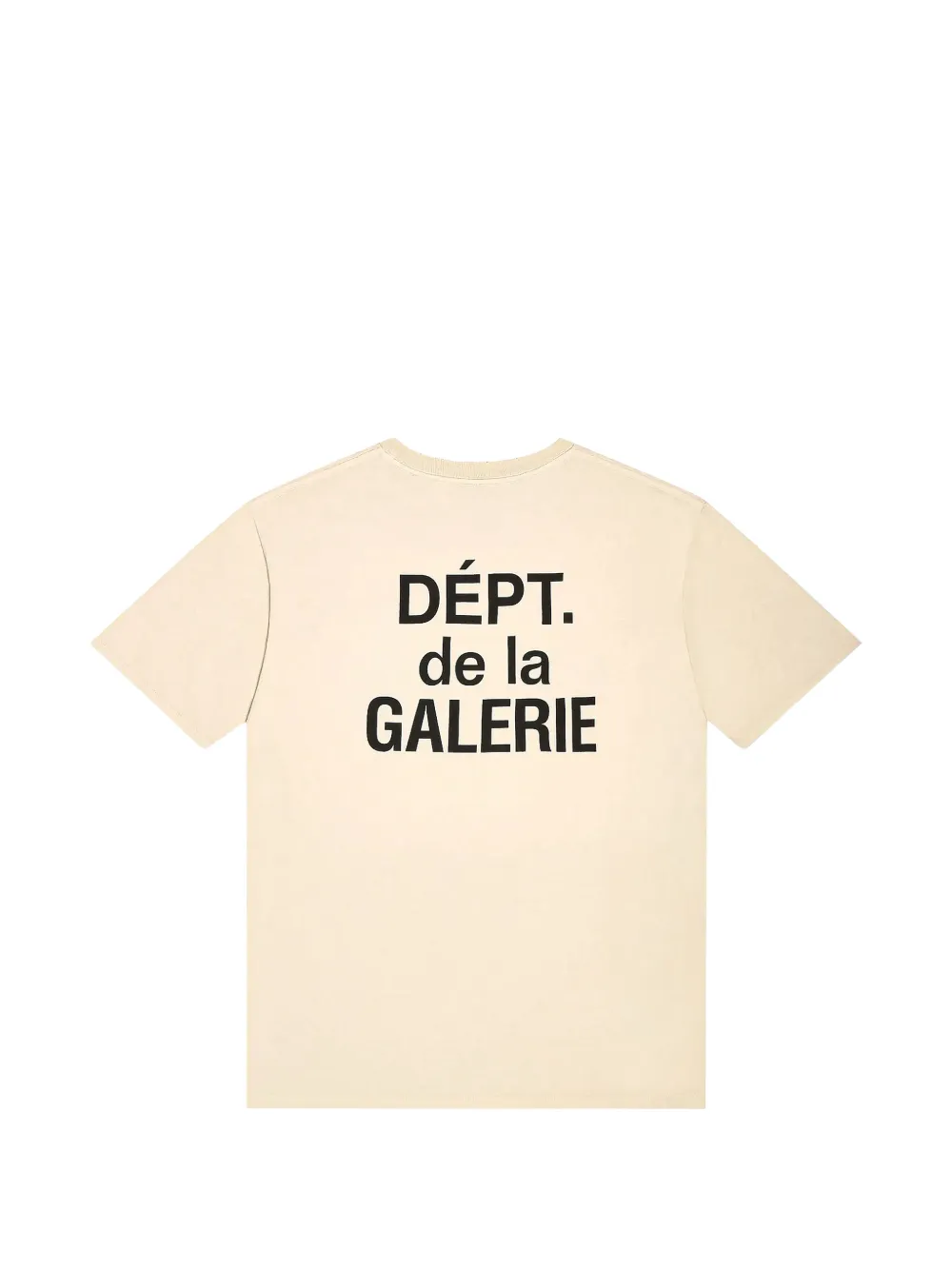 GALLERY DEPT. logo-print cotton T-shirt Beige
