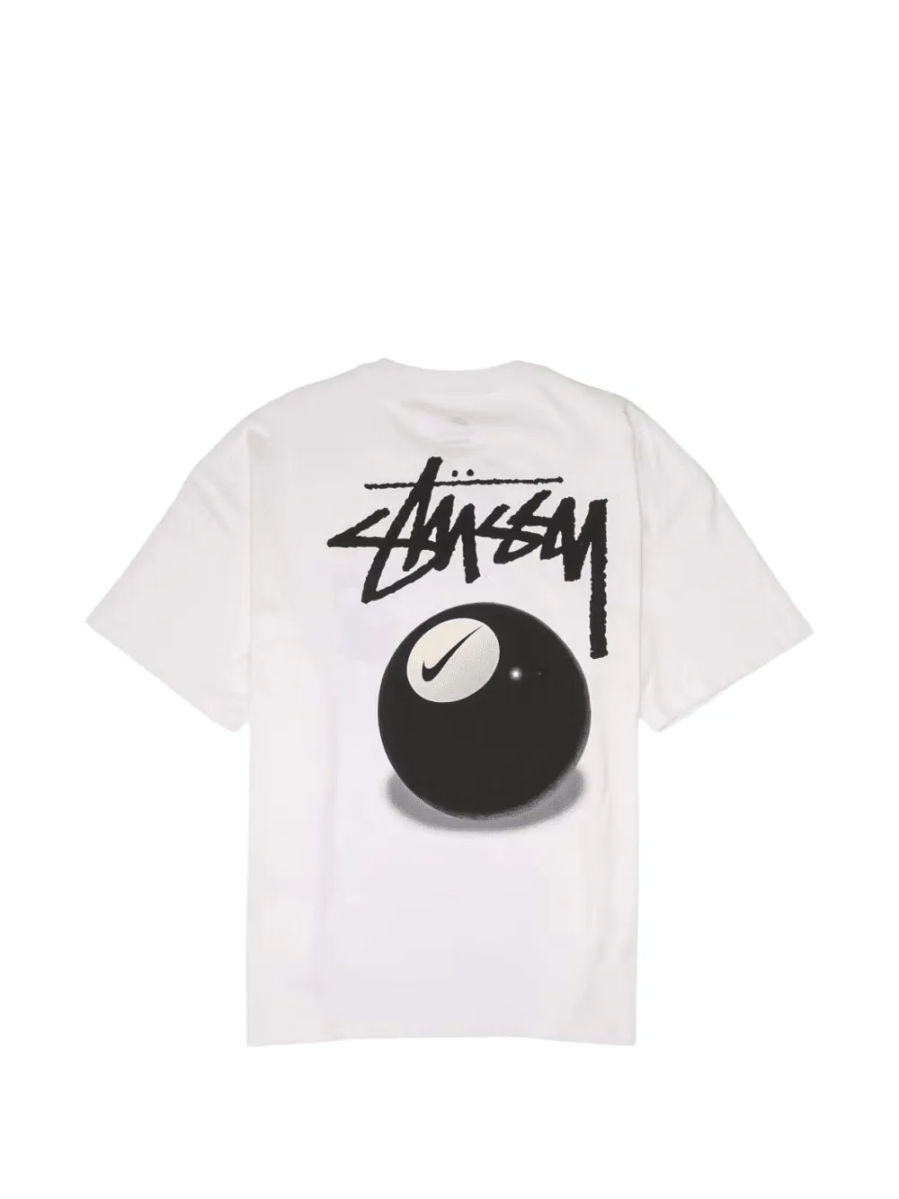 Stüssy 8 Ball T-shirt Wit