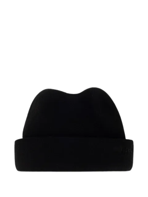 Balenciaga felt hat in black