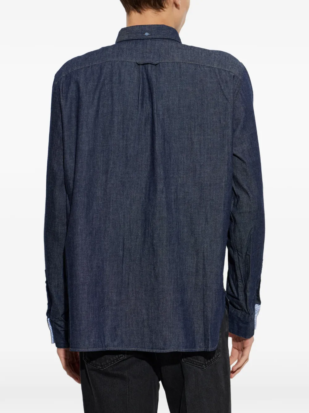 PS Paul Smith Denim overhemd Blauw