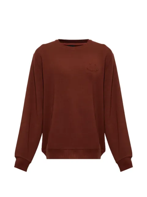 PS Paul Smith logo-embossed crew-neck sweater