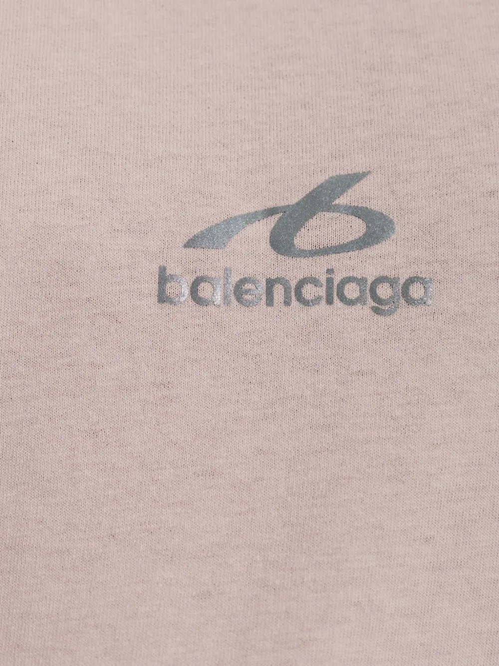Balenciaga Skiwear T-shirt met logo-print Roze