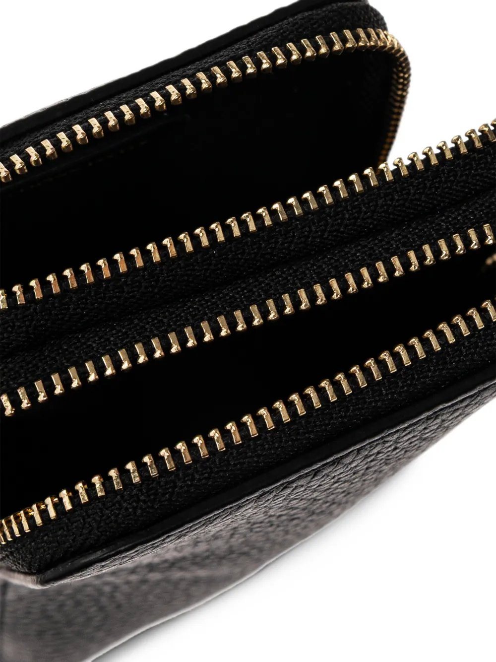 Michael Kors Kleine Jet Set smartphone crossbodytas van bewerkt leer Zwart
