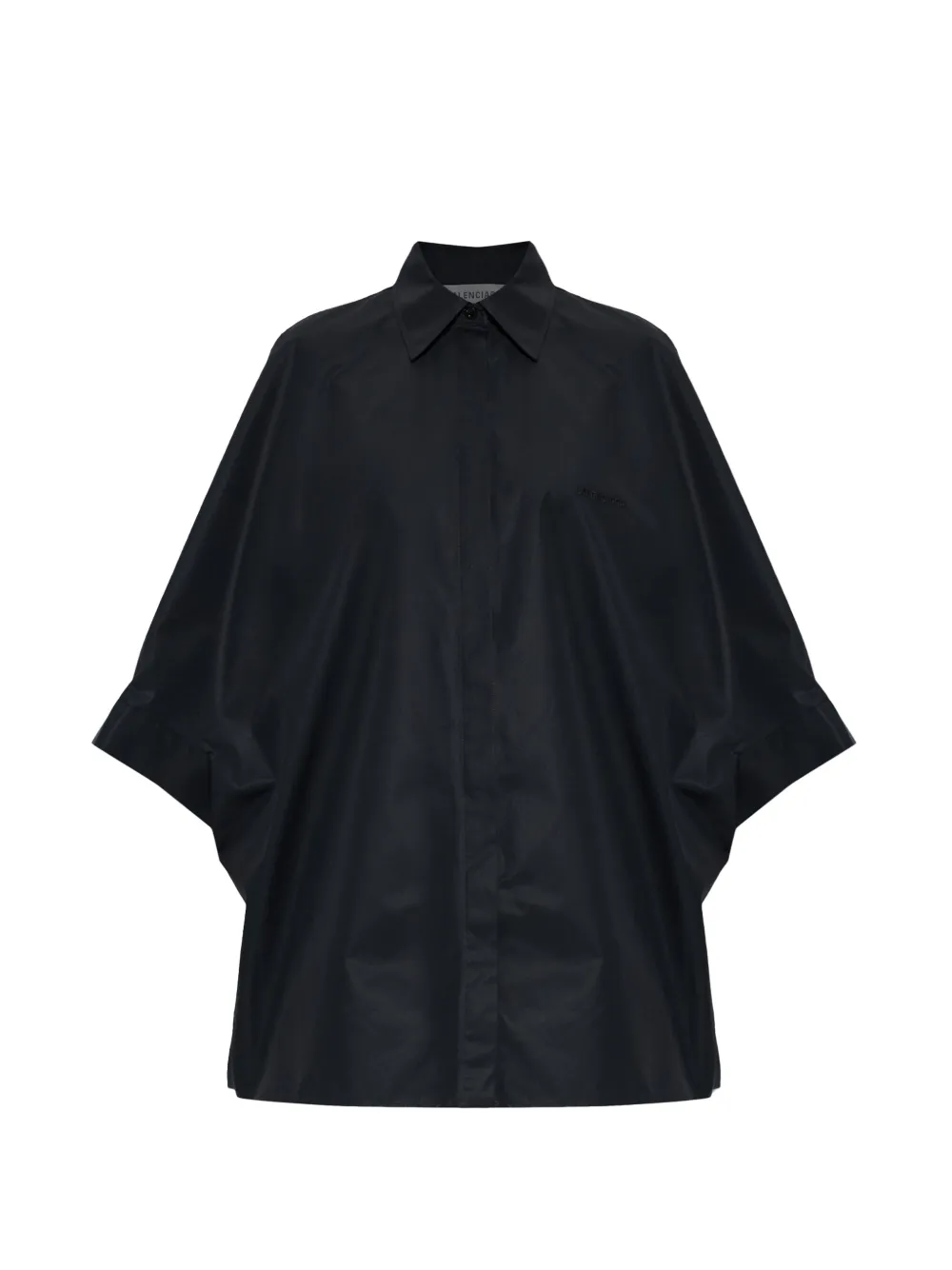 Balenciaga oversize short-sleeve shirt - Nero