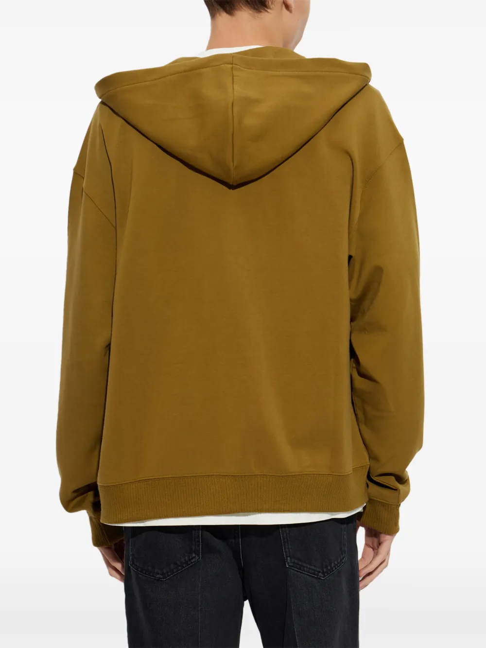 PS Paul Smith Hoodie met geborduurd logo Bruin