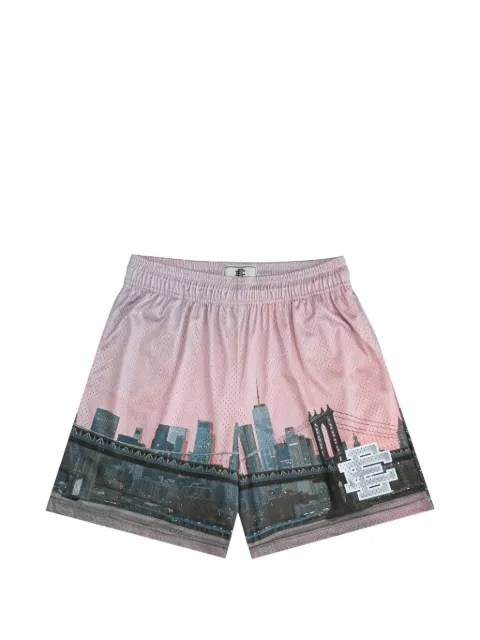 ERIC EMANUEL Brooklyn Bridge Skyline Basic Core shorts
