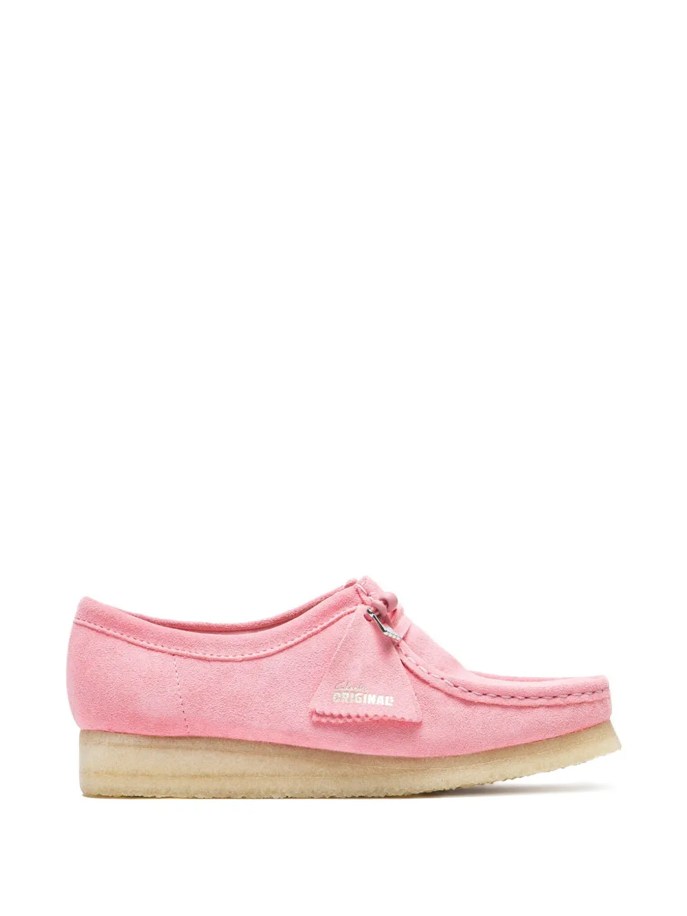 Clarks Originals Wallabee suede boots - Pink