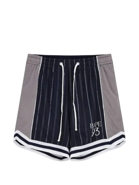 A BATHING APE® drawstring logo-print shorts
