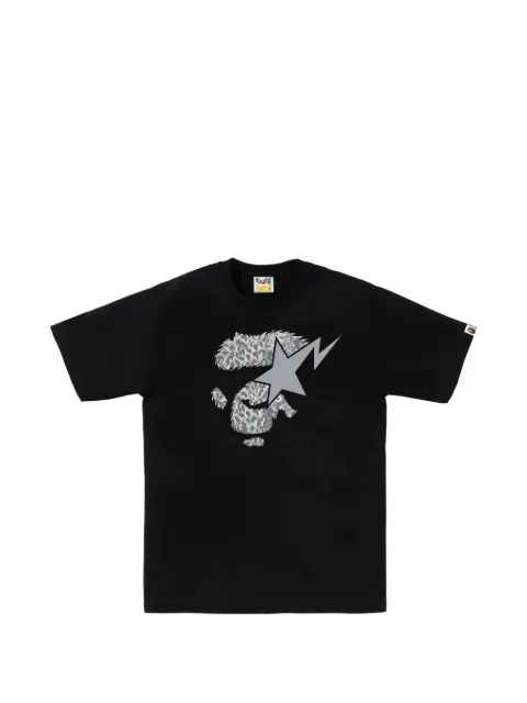 A BATHING APE® Ape Face Sta T-shirt