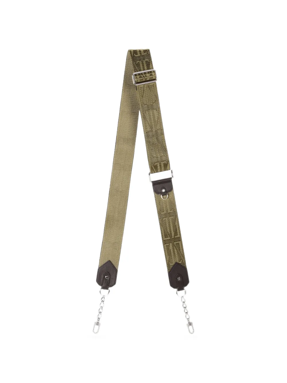 SABOTEUR chevron-strap lanyard - Grün