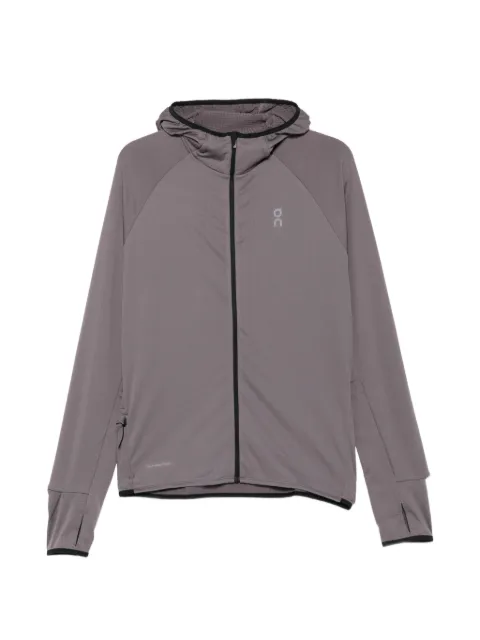 On  Climate zip-up hooded jacket
