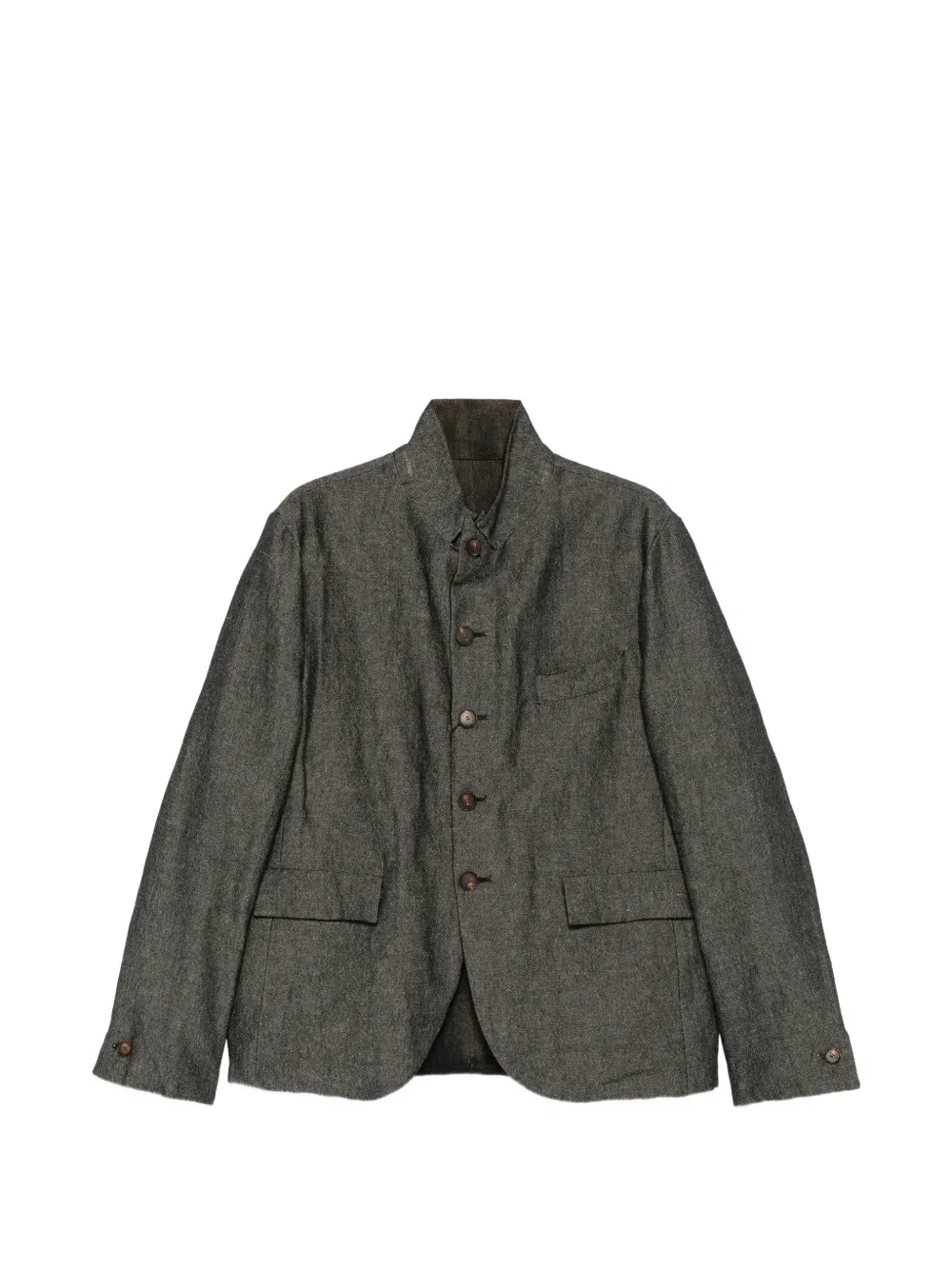 kang button-up jacket - Grau