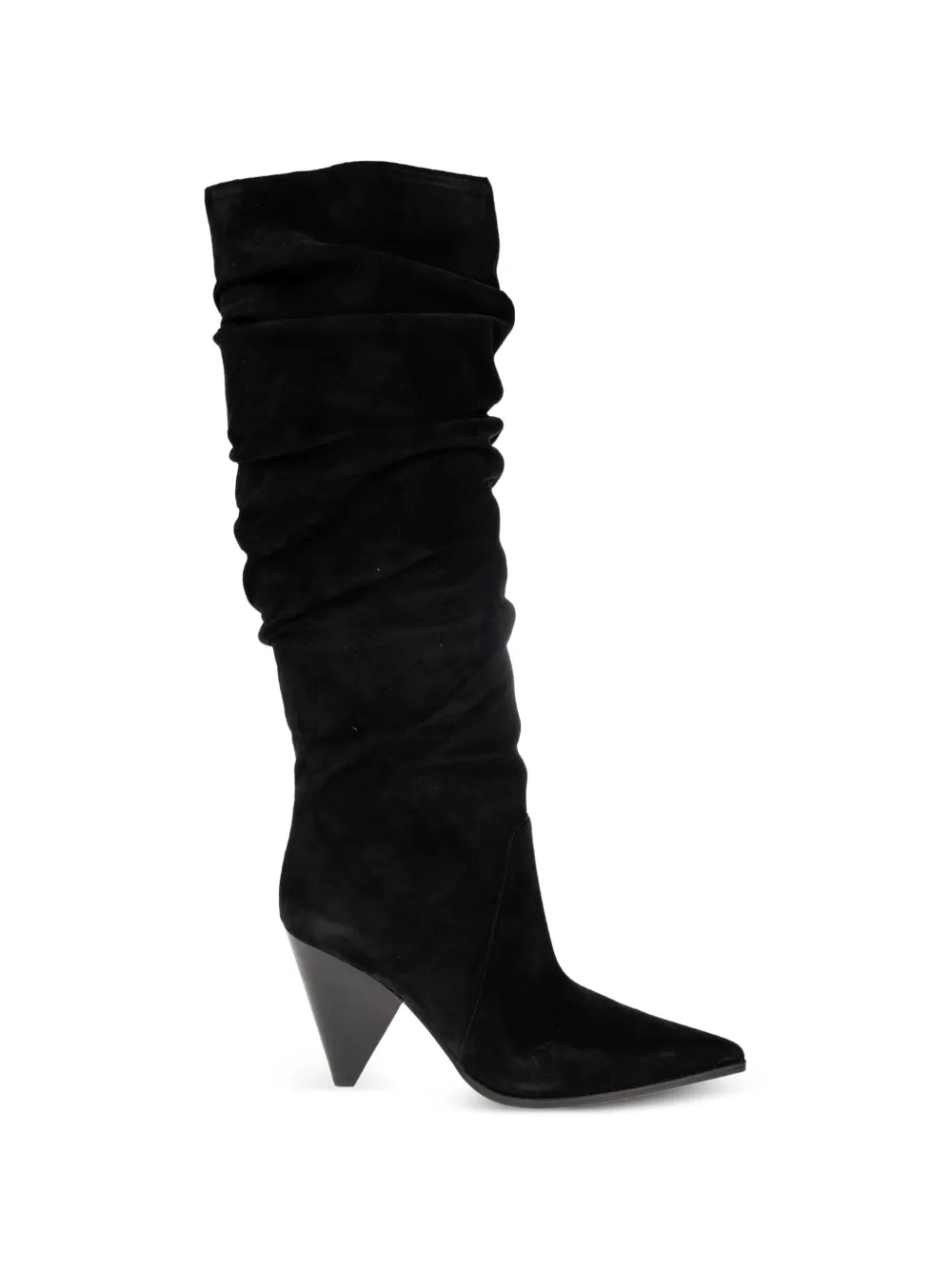Michael Michael Kors Jayla suede slouchy boots - Schwarz