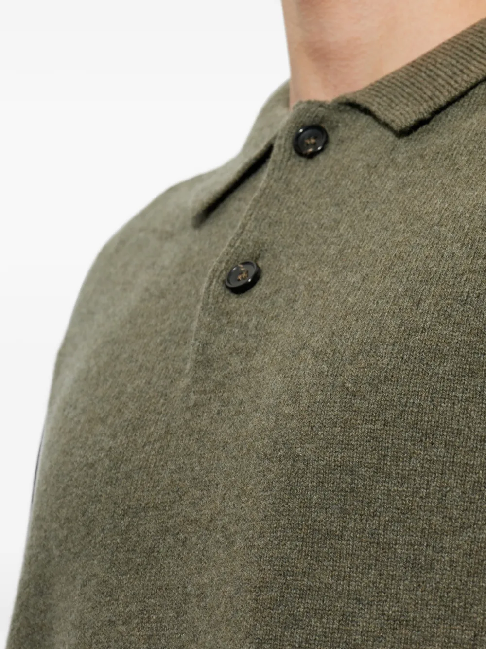 PS Paul Smith Poloshirt met knoopsluiting Groen