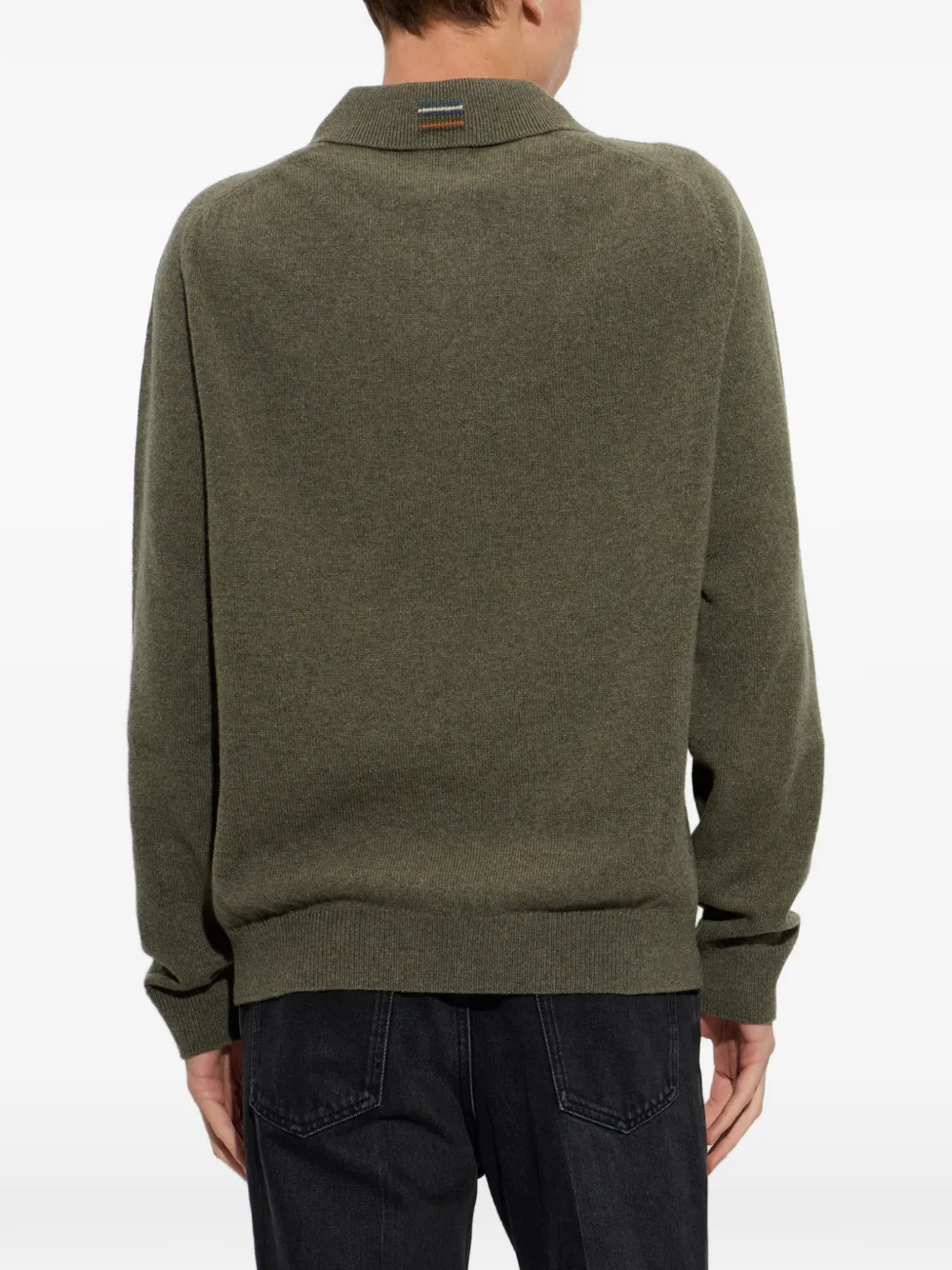 PS Paul Smith Poloshirt met knoopsluiting Groen