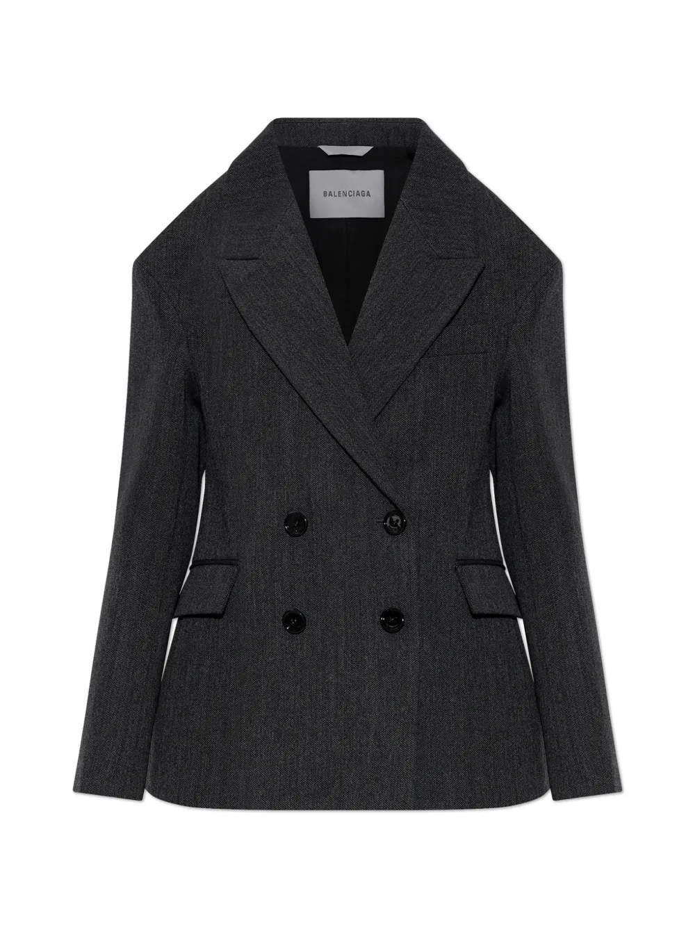 Balenciaga Stola jacket in dark grey - Grau