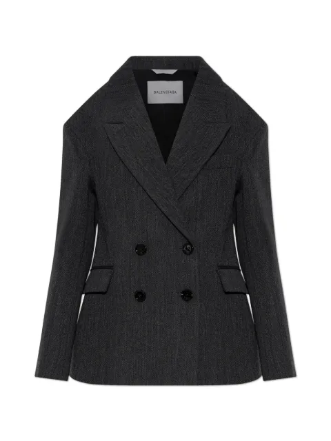Balenciaga Stola jacket in dark grey