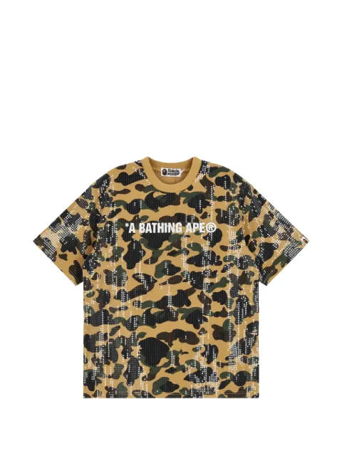 A BATHING APE® 1st Camo sequin-embellished T-shirt