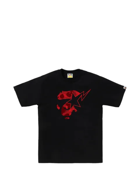A BATHING APE® Ape Face Sta T-shirt