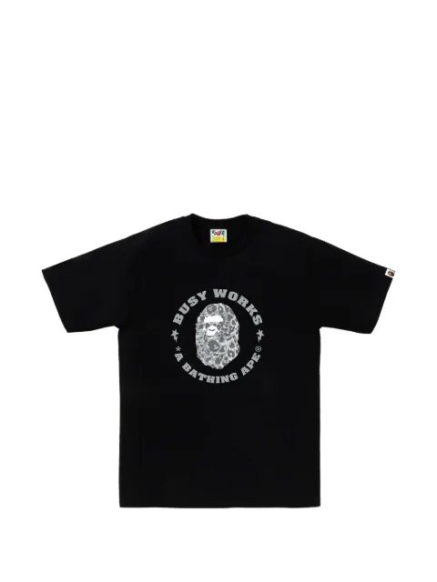 A BATHING APE® Wild Leopard Busy Works T-shirt